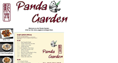 Desktop Screenshot of pandagardenpg.com